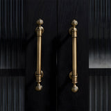 Antique Solid Brass Drawer Pulls Cabinet Handles