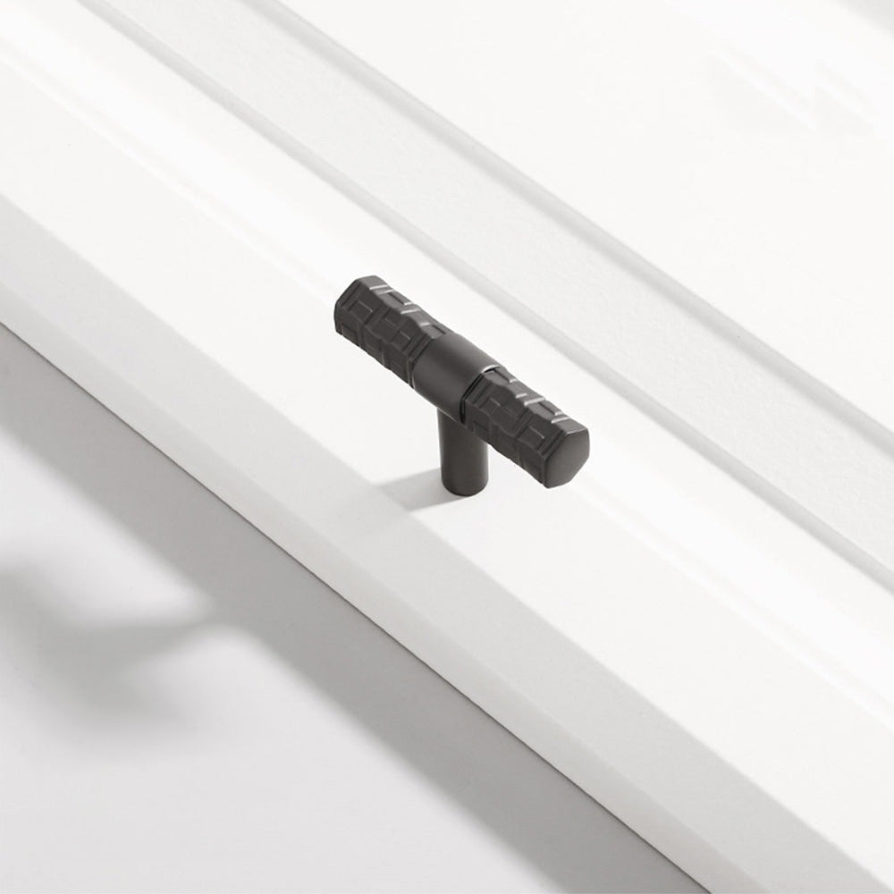 Creative T Bar Solid Zinc Alloy Cabinet Drawer Handles