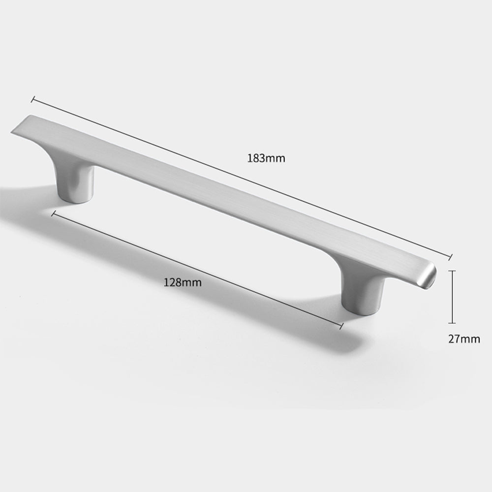 Zinc Alloy Square T Bar Cabinet Handles