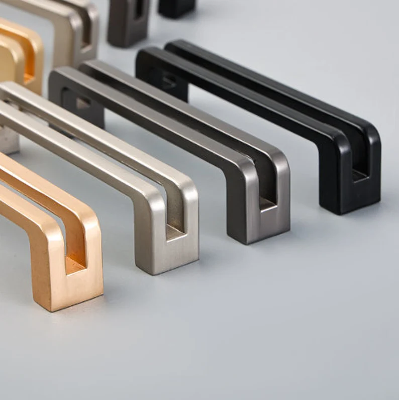 Kitchen Handles Zinc Alloy Cabinet Knobs and Handles