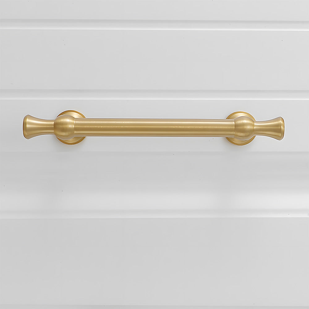Brass Gold Solid Wardrobe Handle