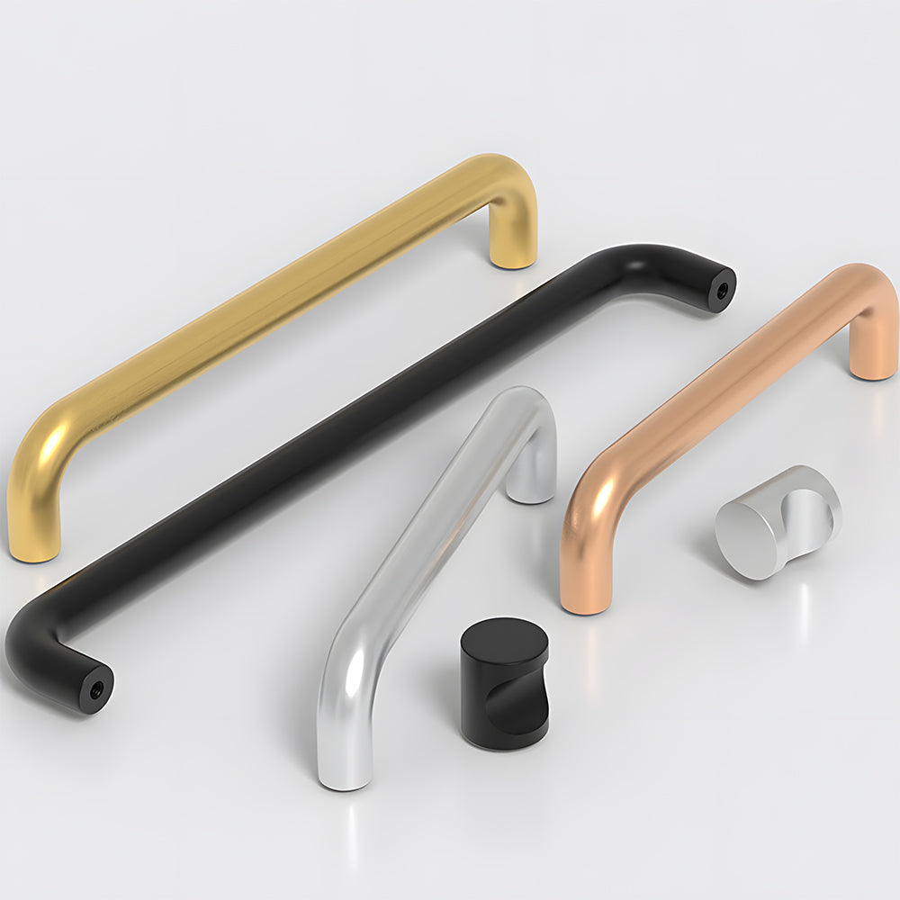Space Aluminum Light Cabinet Handle
