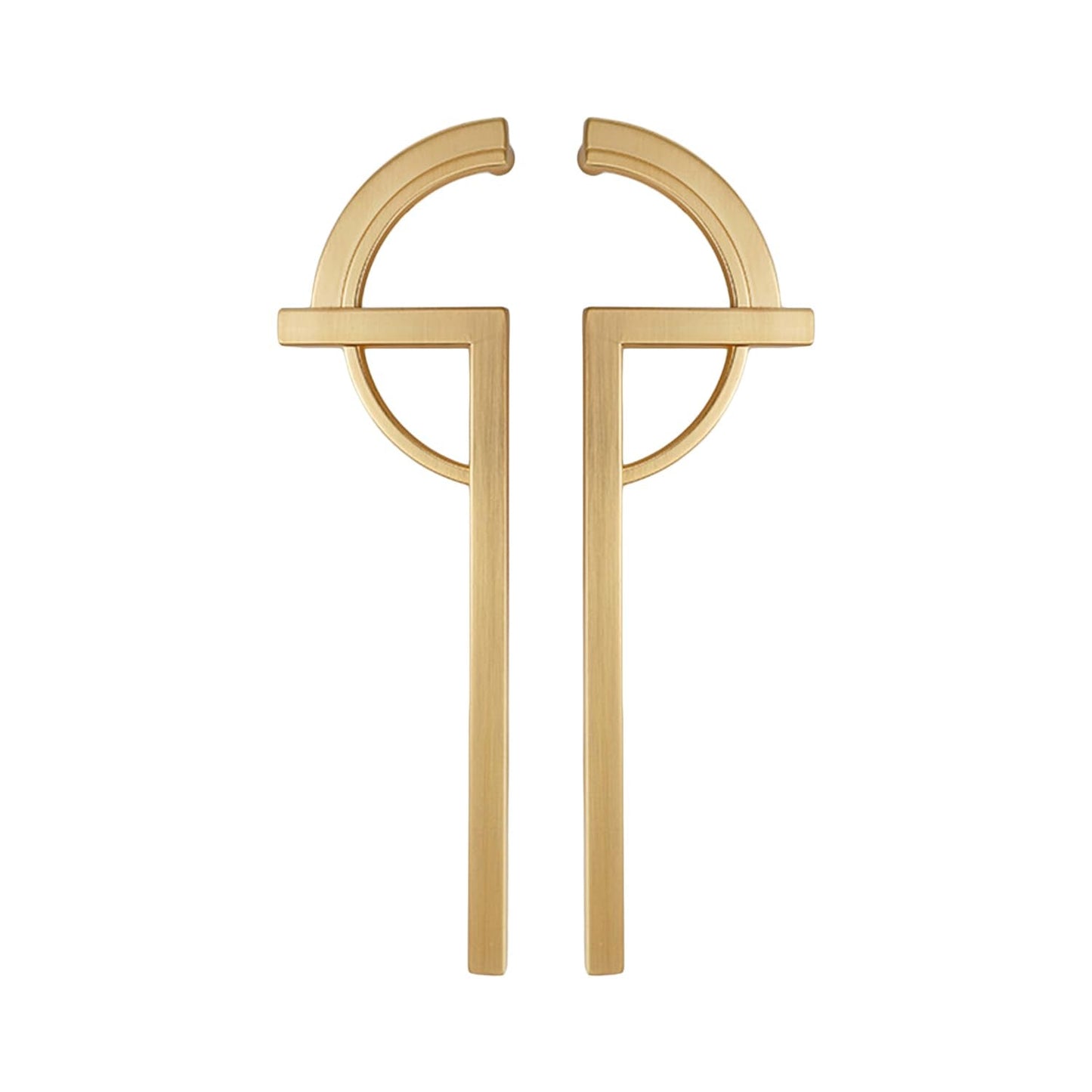 Modern Creative Gold Paired Cabinet Door Handles for Kitchen