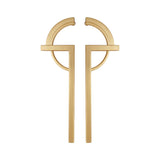 Modern Creative Gold Paired Cabinet Door Handles for Kitchen