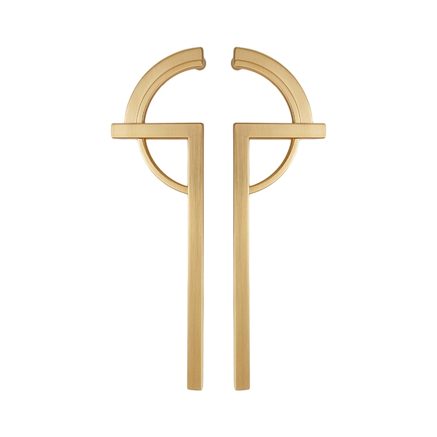 Modern Creative Gold Paired Cabinet Door Handles for Kitchen