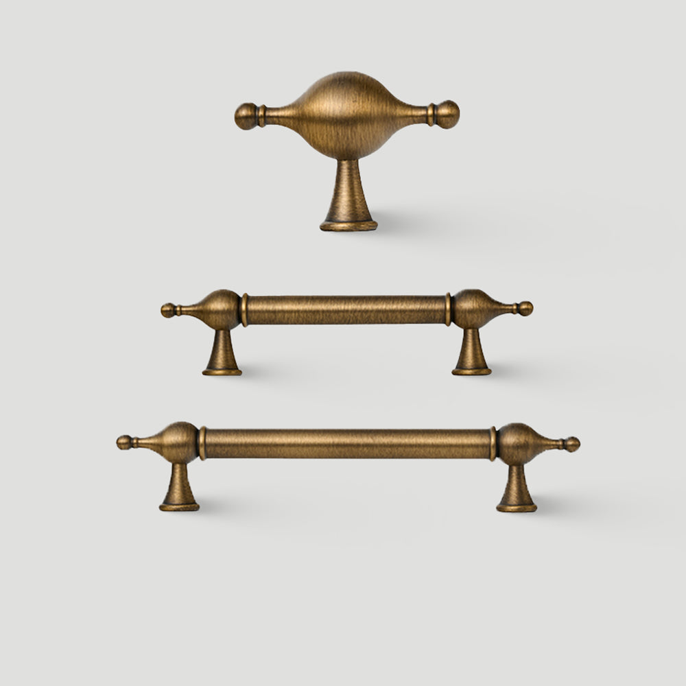 French Retro High-end Furniture Bronze Handles