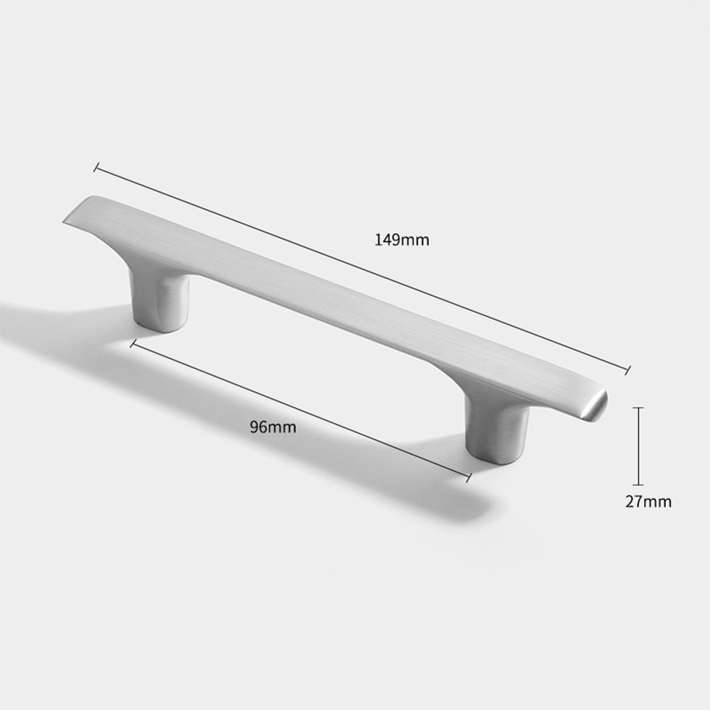 Zinc Alloy Square T Bar Cabinet Handles
