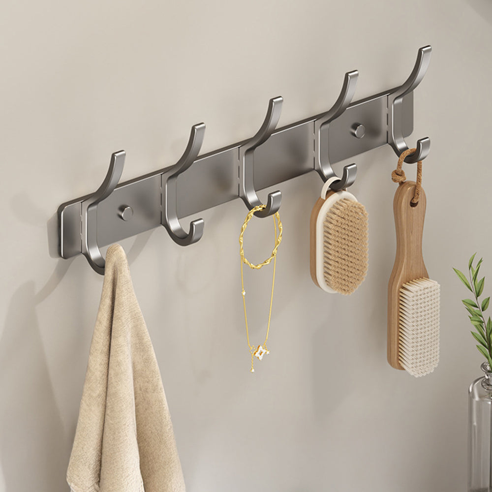 Bedroom Door Coat Storage Aluminum Alloy Steel Hook
