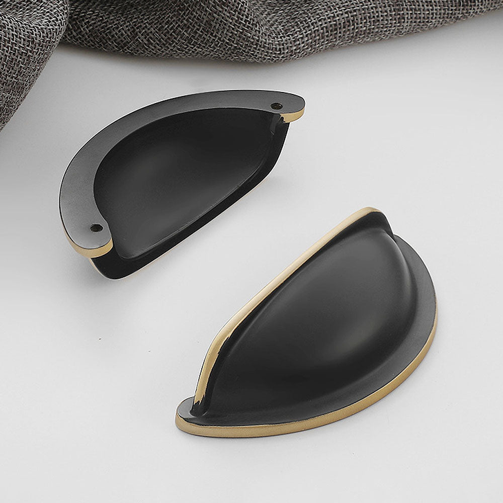 Modern Brass Cabinet Cup Pulls
