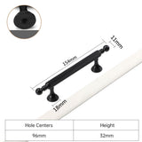 Modern Zinc Alloy Kitchen Cabinet Handles