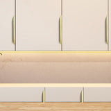 Long Multicolored Simple Invisible Finger Cabinet Drawer Handle