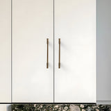 Vintage Bronze Brass Wardrobe Door T-shaped Handle