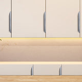 Long Multicolored Simple Invisible Finger Cabinet Drawer Handle