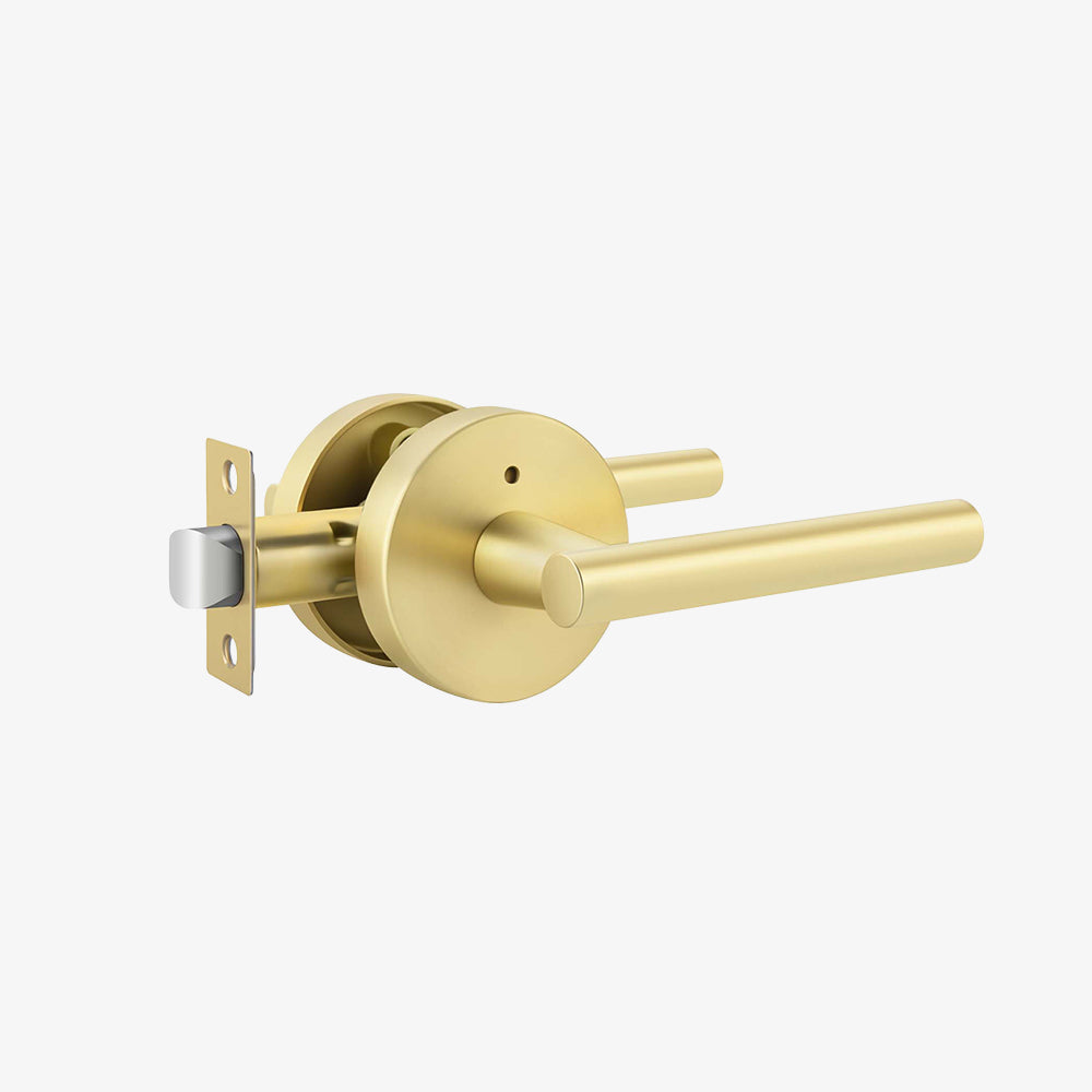 Zinc Alloy Gold Black Door Lever Handles