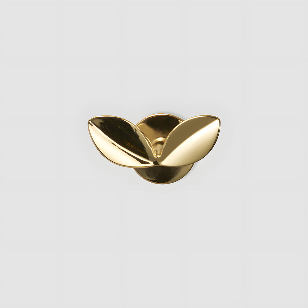Special Leaf Shape Single Coat Door Wall Hook