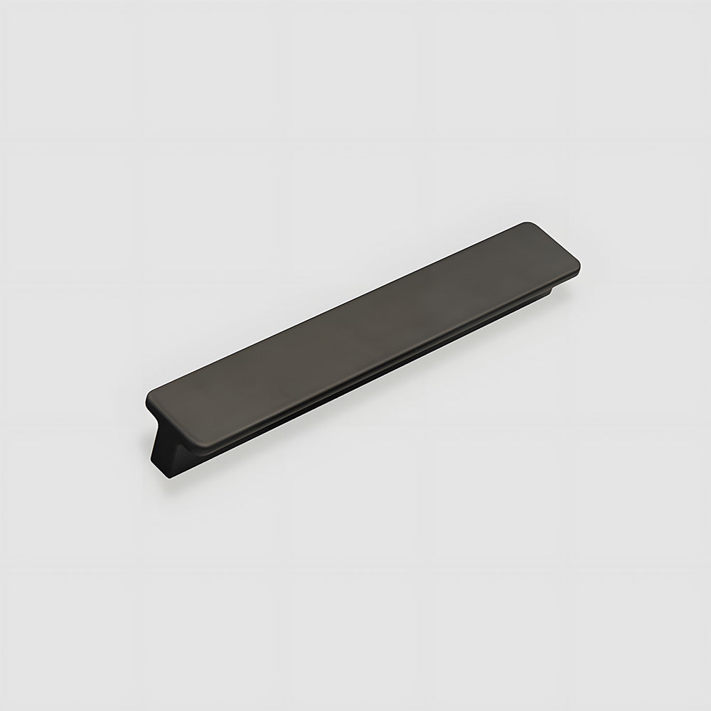 Matte Black Aluminum Alloy Kitchen Hardware Drawer Handles