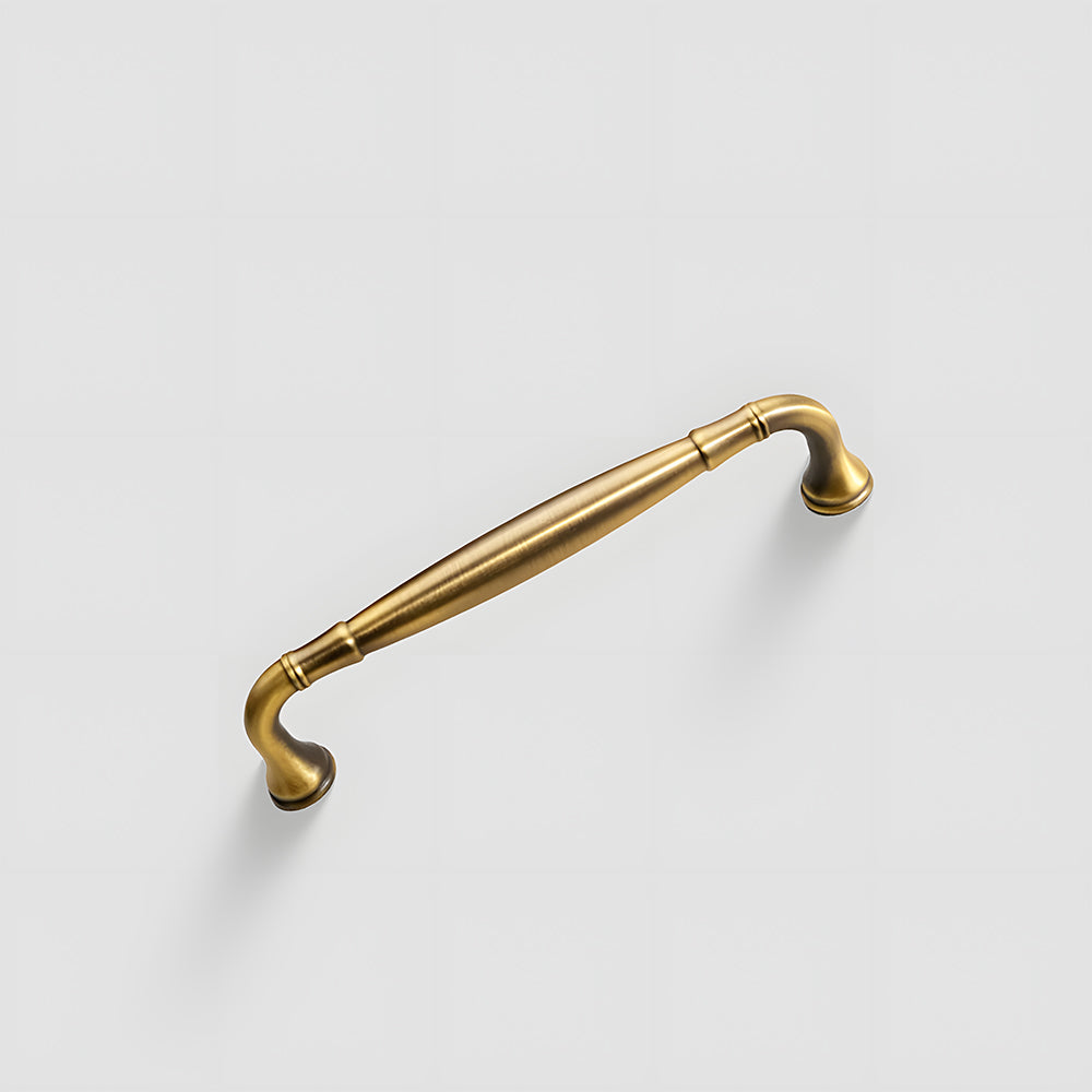 Brushed Brass Retro American Style Handles