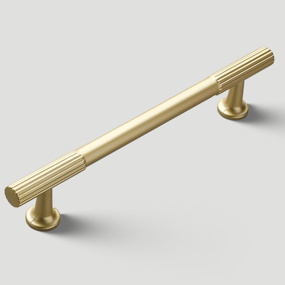 Gold Luxury Stripe High-end Kitchen Drawer Pulls