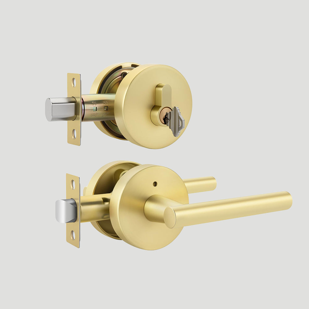 Entry Door Handle with Deadbolt Front Door Locksets