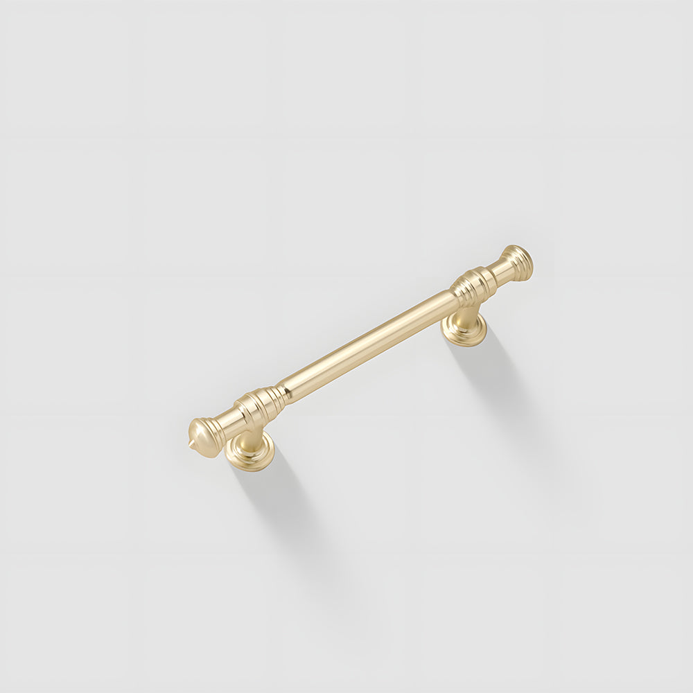 Light Luxury French Gold Wardrobe Door Drawer Cabinet Handles