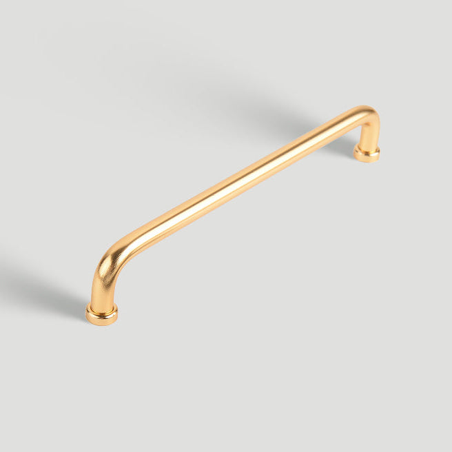 French Minimalist U-shaped Rounded Arc Cabinet Handles