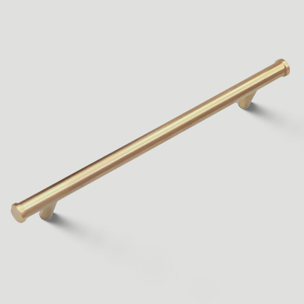 Simple Gold Brass Cabinet Handles