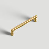 Vintage Spherical Brass Cabinet Handles