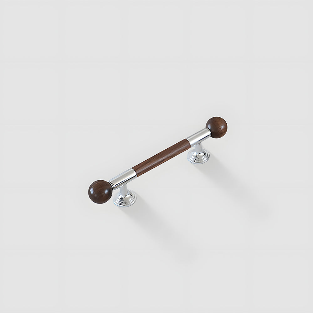 Medieval Brass Wooden Handle