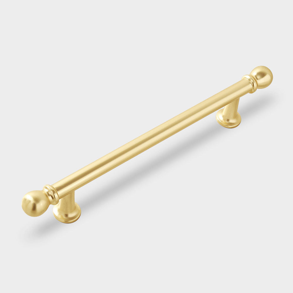 Modern Zinc Alloy Gold Brass Drawer Cabinet Handle