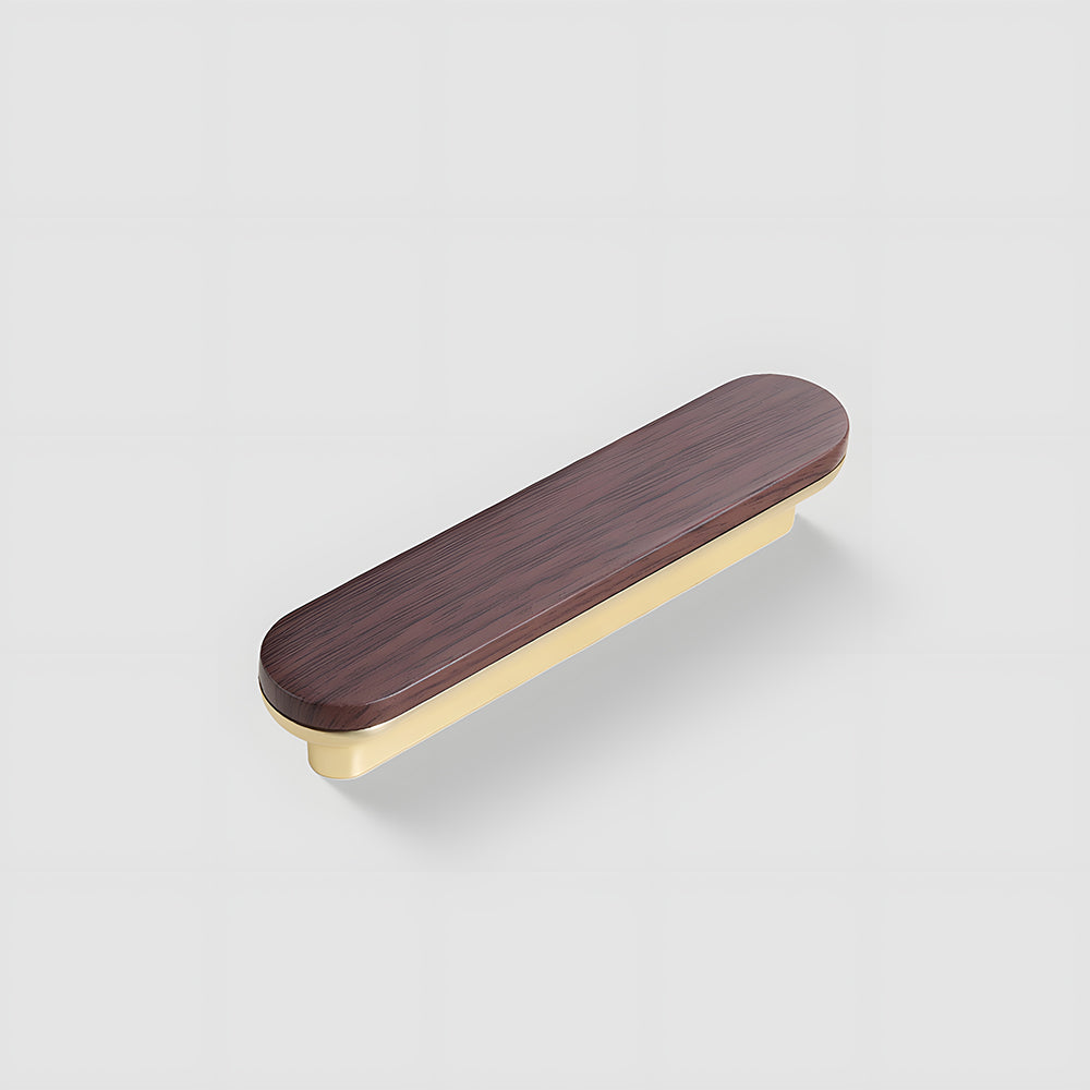 Removable Round Cabinet Wardrobe Door Wooden Handles