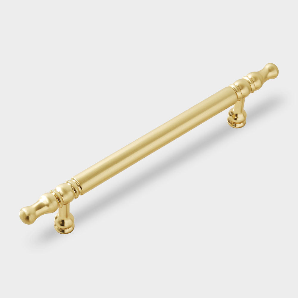 Modern Kitchen Gold Brass Decorative Cabinet Solid Handles