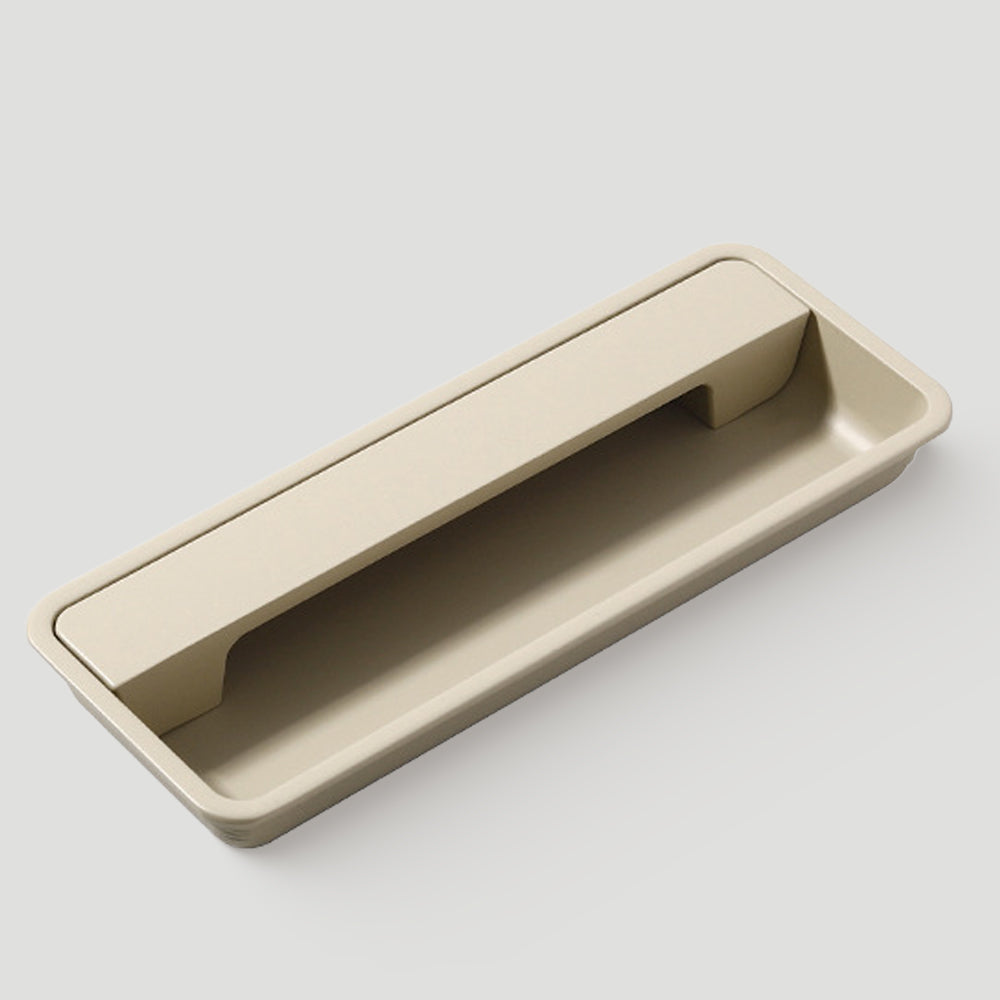 Modern Multi-color Recessed Grooved Handle