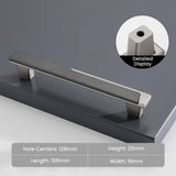 Modern Zinc Alloy Removable Cabinet Handles Drawer Pulls