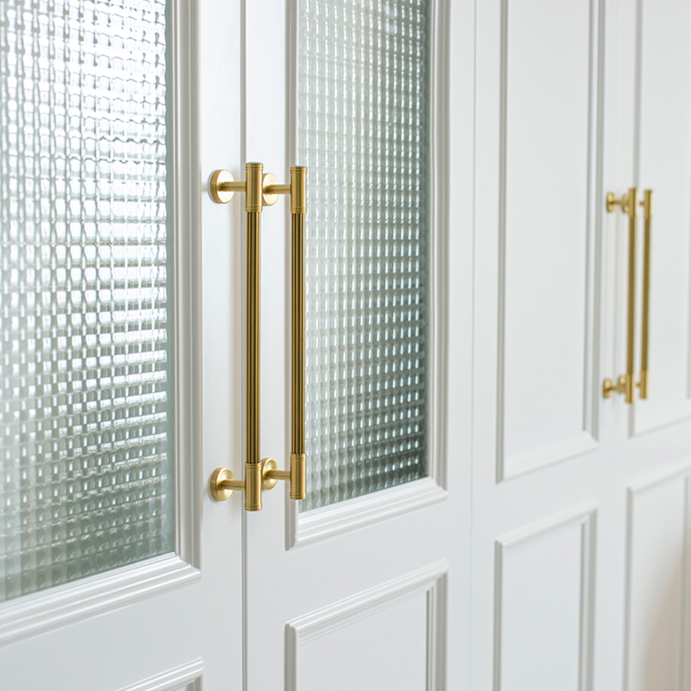 Solid Brass Drawer Pulls Wardrobe Cabinet Knobs handles