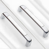 Modern Frosted Bow Cabinet Door Drawer Pull