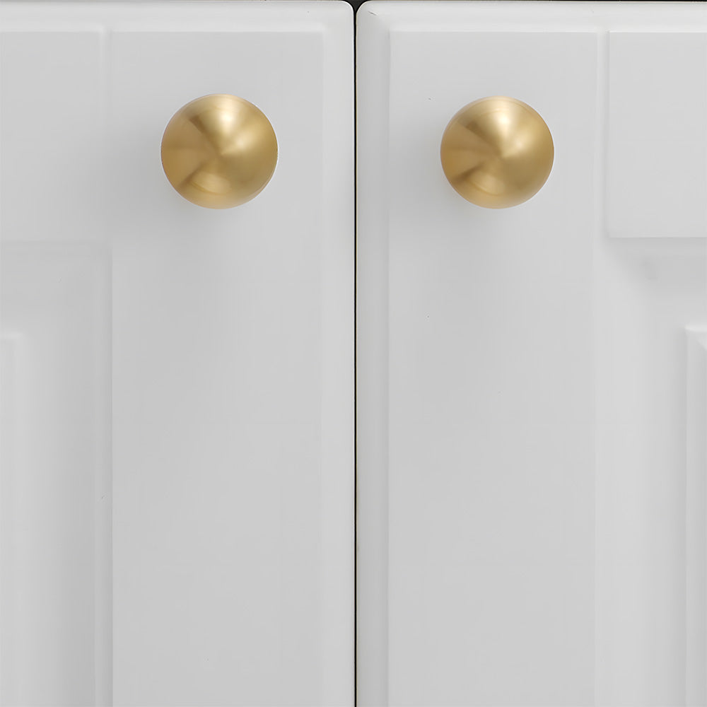 Brass Gold Solid Wardrobe Handle