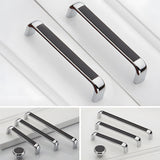 Modern Frosted Bow Cabinet Door Drawer Pull