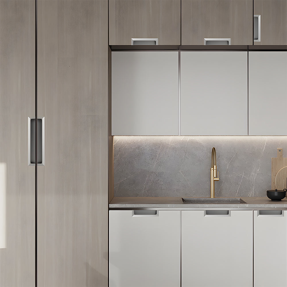 Stylish Recessed Flush Finger Pull for Cabinet