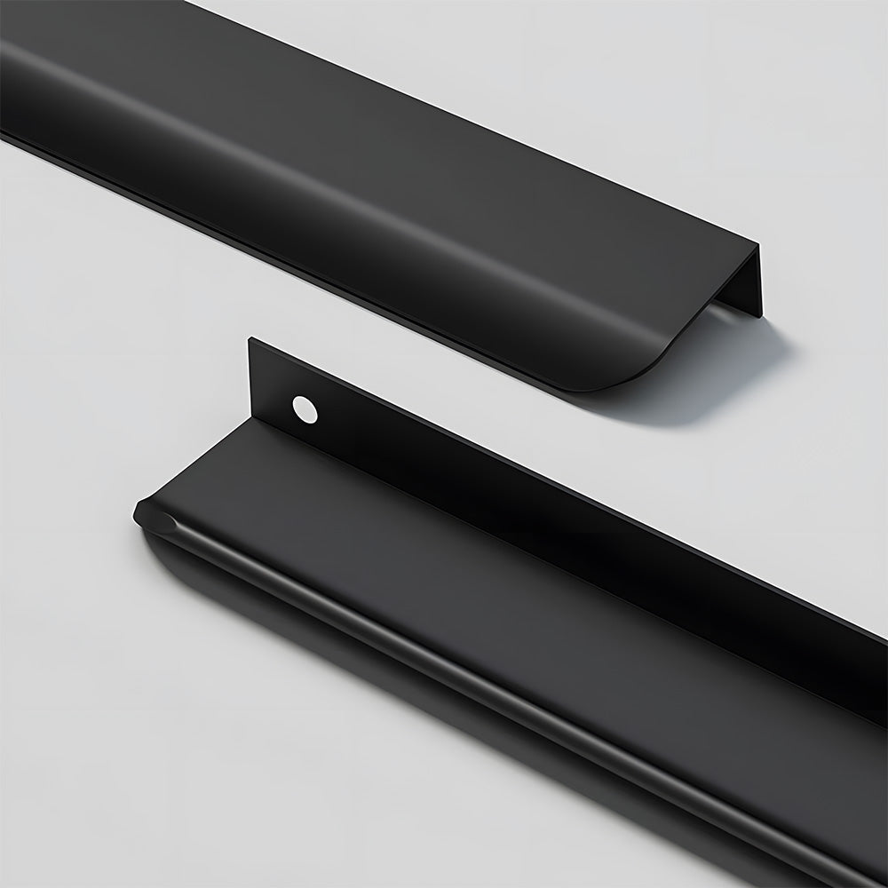 Long Multicolored Simple Invisible Finger Cabinet Drawer Handle