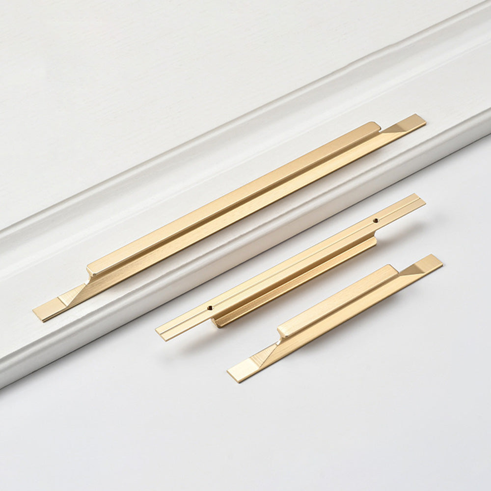 2 Pack Contemporary Long Furniture Edge Cabinet Handle