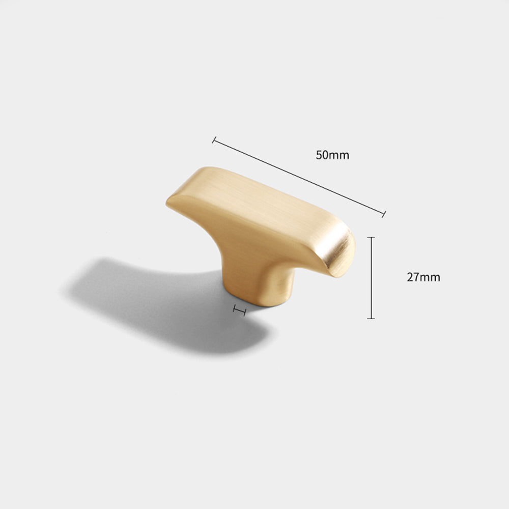 Zinc Alloy Square T Bar Cabinet Handles