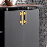 Simple Cabinet Handle with Round Base and Round Handle