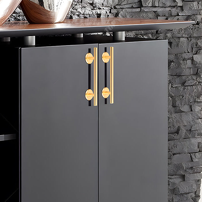 Simple Cabinet Handle with Round Base and Round Handle
