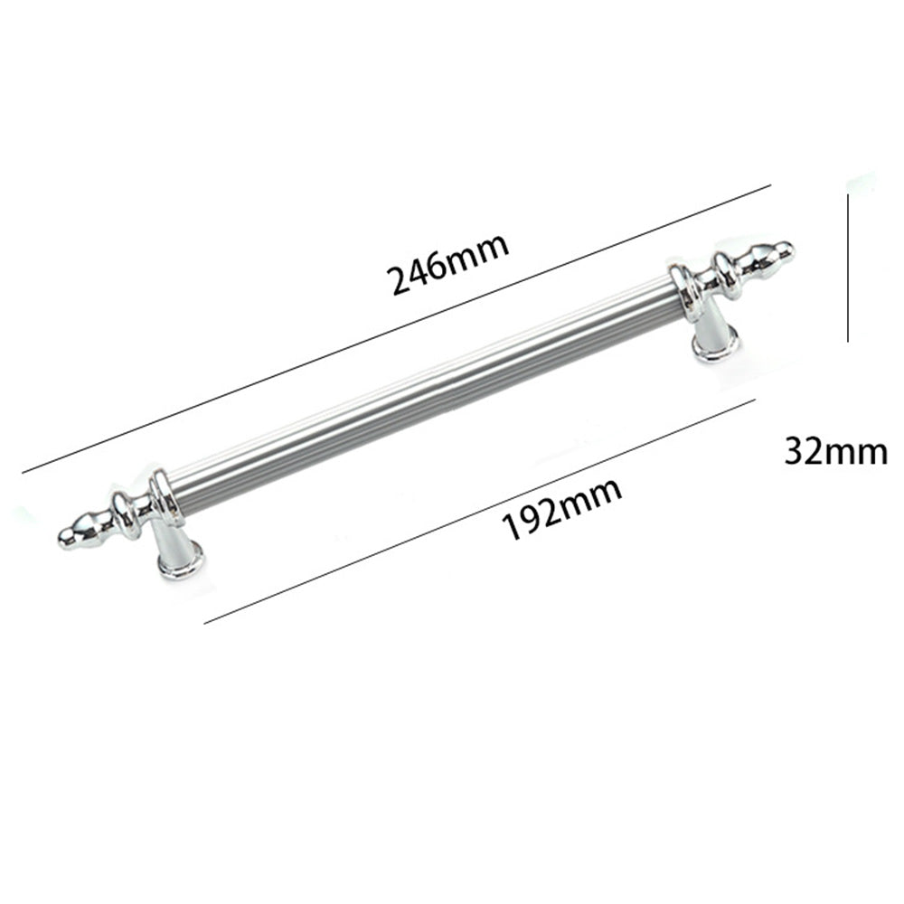 Modern Shiny Zinc Alloy Cabinet Handles