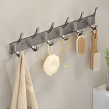 Bedroom Door Coat Storage Aluminum Alloy Steel Hook