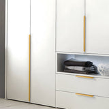 Aluminum Alloy Wardrobe Door Invisible Edge Cabinet Handles