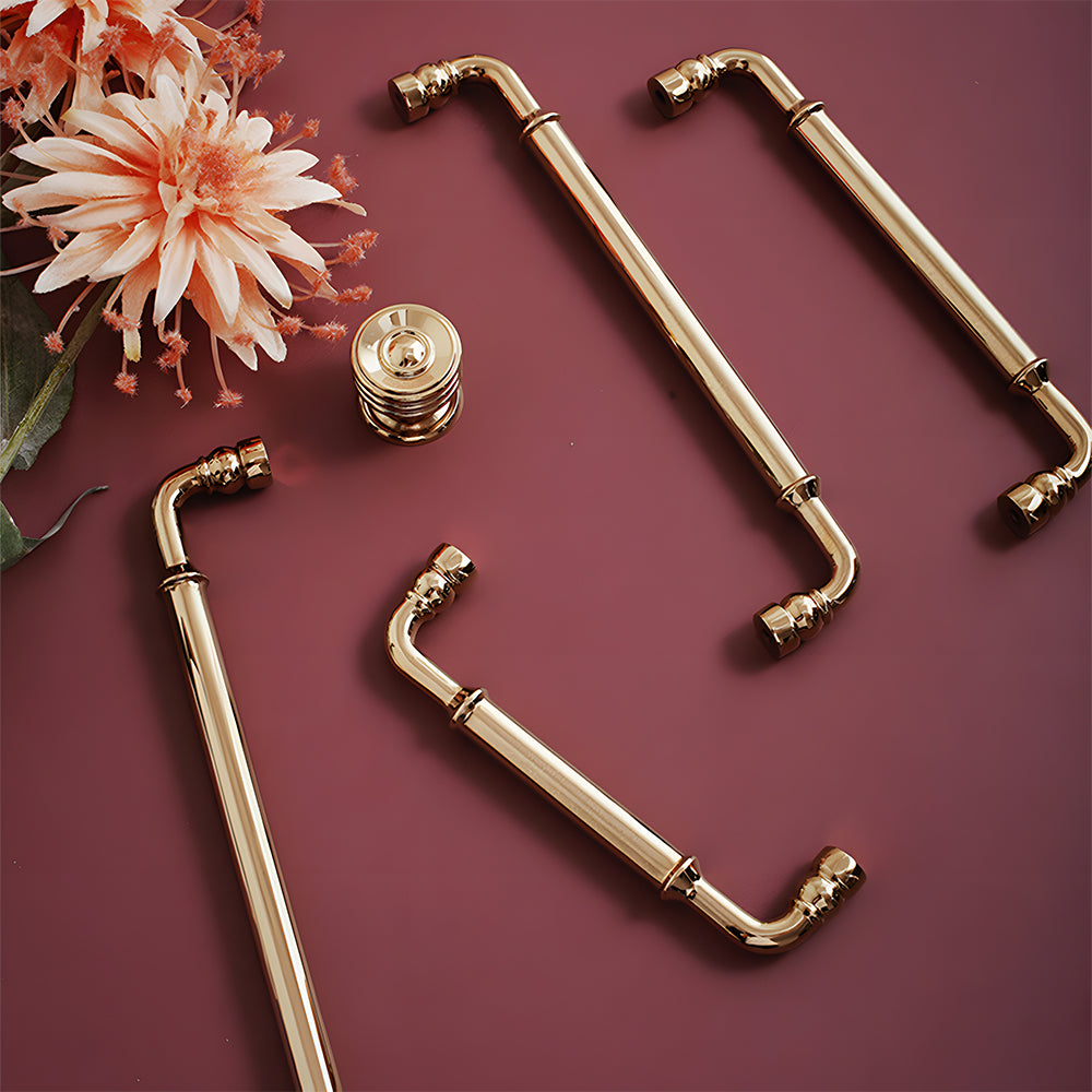 Luxury Brass Wardrobe Handles And Knobs