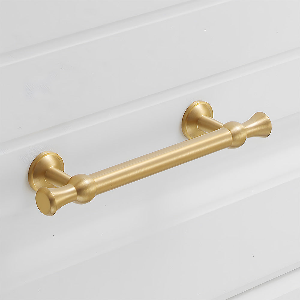 Brass Gold Solid Wardrobe Handle
