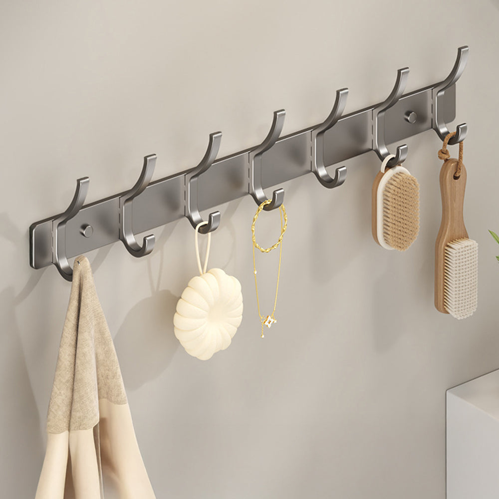 Bedroom Door Coat Storage Aluminum Alloy Steel Hook