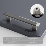 Modern Zinc Alloy Removable Cabinet Handles Drawer Pulls